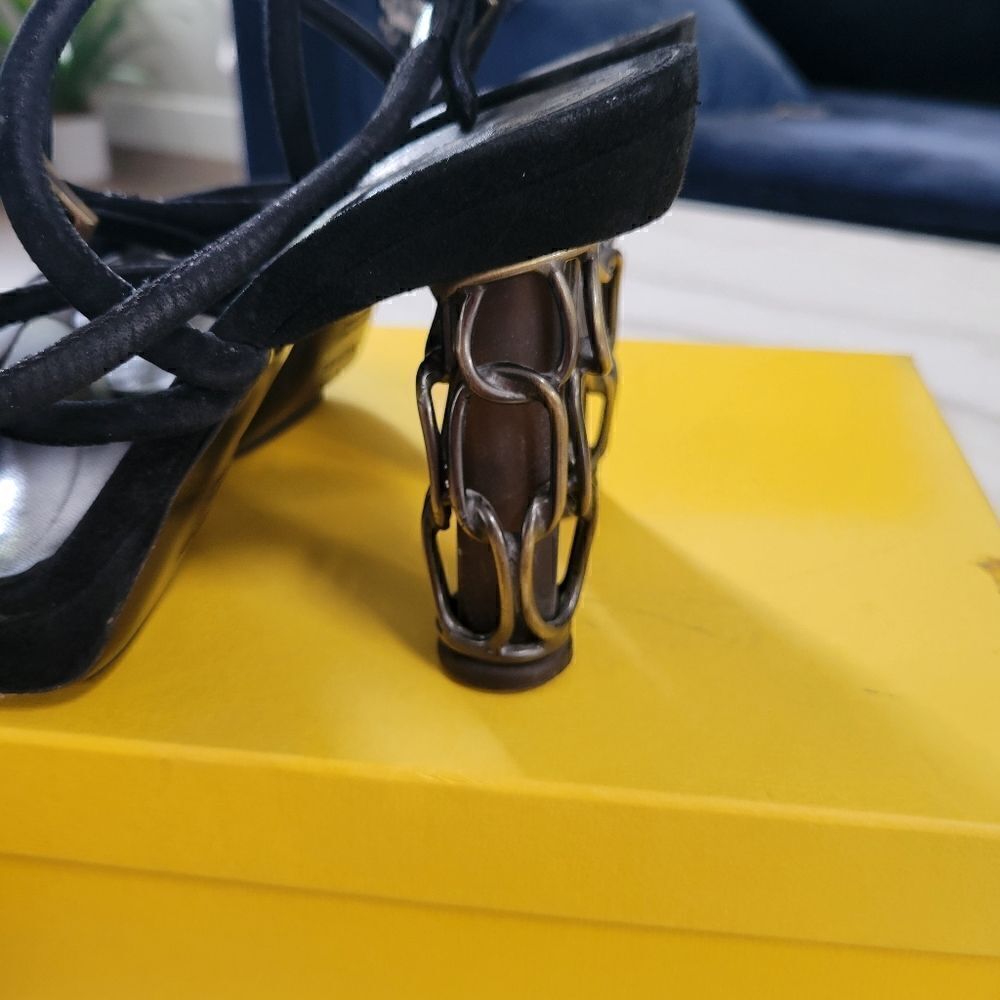 FENDI heels sandals 36 - Picture 5 of 16